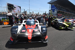 #9 Toyota Gazoo Racing Toyota TS050 Hybrid: Jose Maria Lopez, Yuji Kunimoto, Nicolas Lapierre