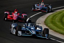 Josef Newgarden, Team Penske Chevrolet, Graham Rahal, Rahal Letterman Lanigan Racing Honda