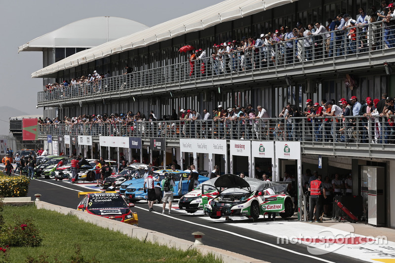 Aspectos en el pitlane