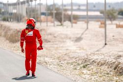 Kimi Raikkonen, Ferrari, keert terug naar de Ferrari pitbox