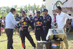 Sébastien Loeb, Daniel Elena, Stéphane Peterhansel, Peugeot Sport