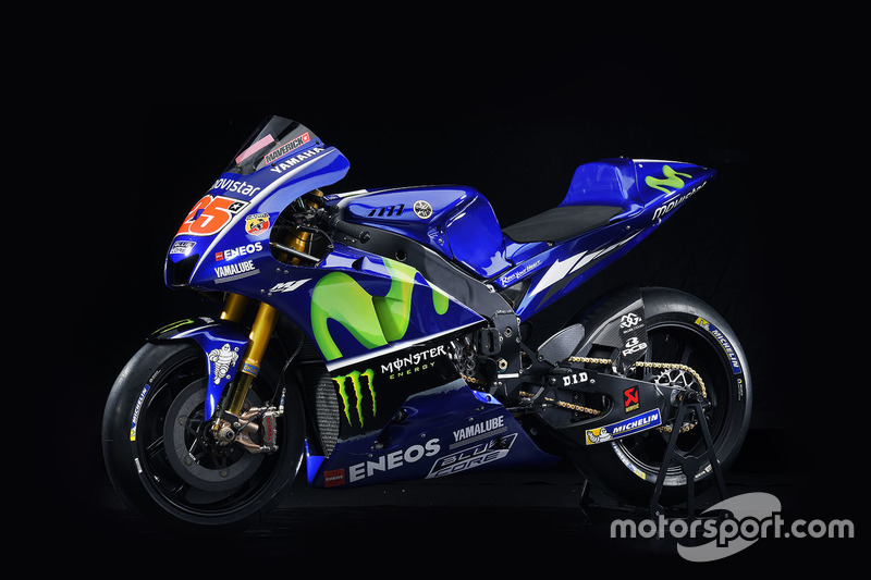 La moto de Maverick Viñales, Yamaha Factory Racing
