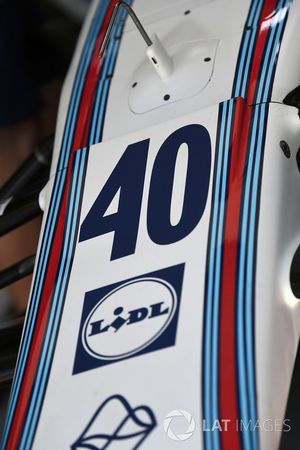 Startnummer 40 für Paul di Resta, Williams FW40
