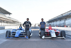Chevrolet e Honda IndyCar 2018 con Juan Pablo Montoya e Oriol Servia
