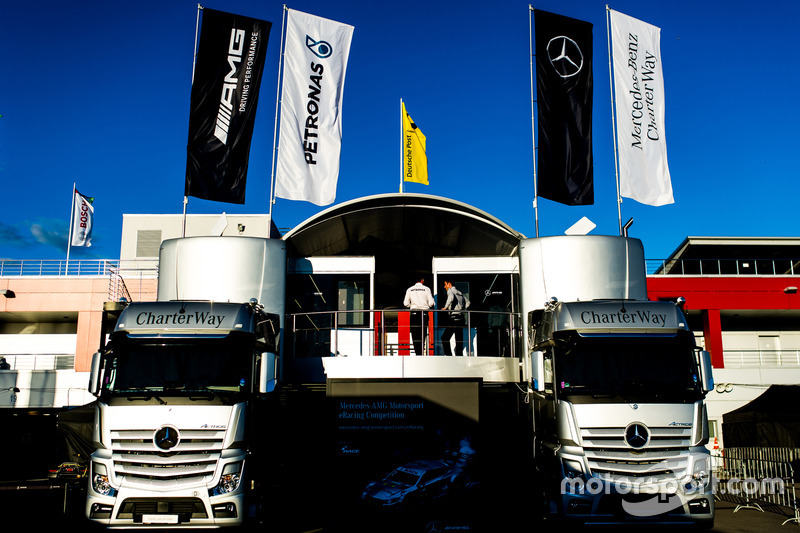 Моторхоум команды Mercedes
