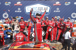 Race winner Justin Allgaier, JR Motorsports Chevrolet in Victory lane