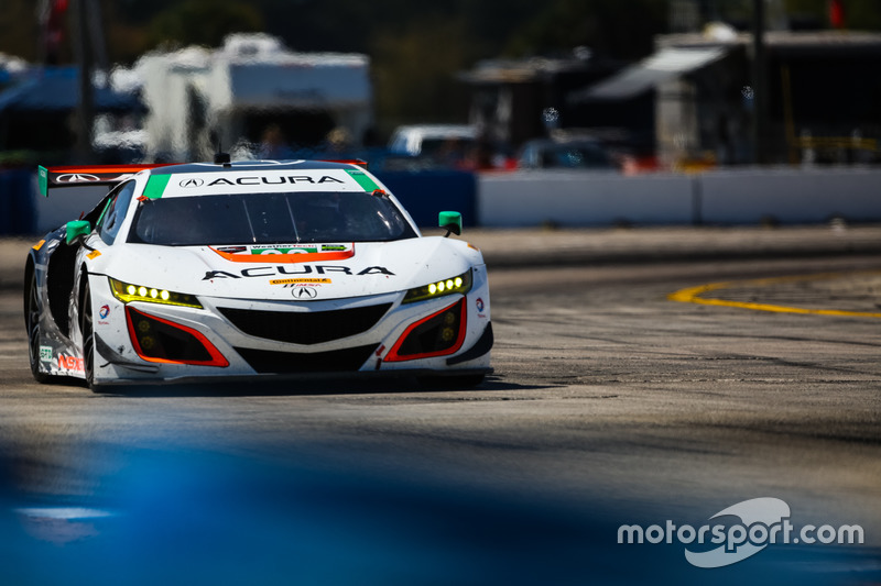 #93 Michael Shank Racing Acura NSX: Andy Lally, Katherine Legge, Mark Wilkins