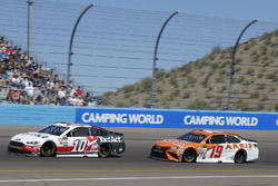 Danica Patrick, Stewart-Haas Racing Ford Daniel Suárez, Joe Gibbs Racing Toyota