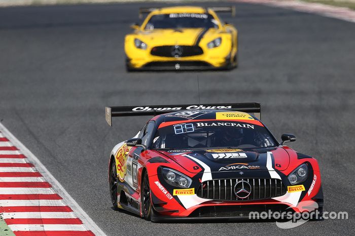 #89 Akka ASP Mercedes AMG GT3: Ludovic Badey, Daniele Perfetti, Nico Bastian