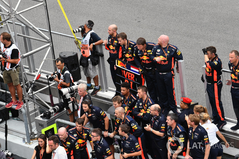 Red Bull Racing celebrate