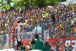 Marc Marquez, Repsol Honda Team fête son podium
