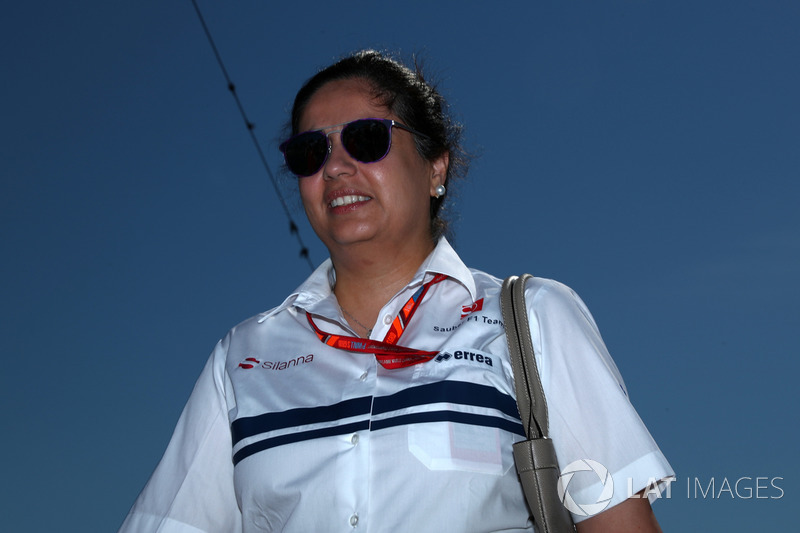 Monisha Kaltenborn se tornou a primeira mulher chefe de equipe da F1, com o cargo na Sauber entre 2012 e 2017.