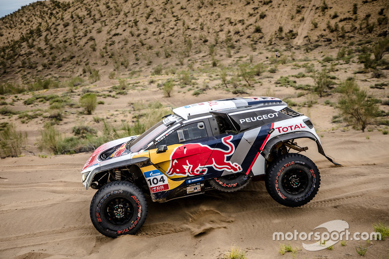 #104 Peugeot Sport Peugeot 3008 DKR: Sébastien Loeb, Daniel Elena