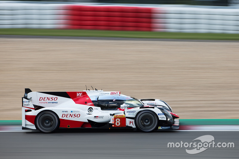 #8 Toyota Gazoo Racing Toyota TS050 Hybrid: Anthony Davidson, Sébastien Buemi, Kazuki Nakajima