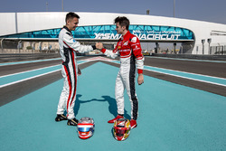 Alexander Albon, ART Grand Prix and Charles Leclerc, ART Grand Prix