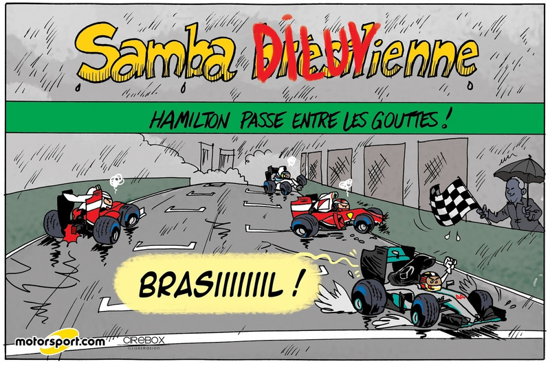 GP du Brésil - Samba diluvienne