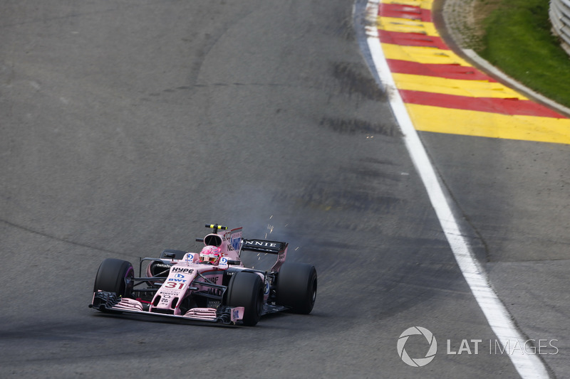 Esteban Ocon, Sahara Force India F1 VJM10