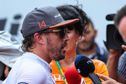 Race retiree Fernando Alonso, McLaren