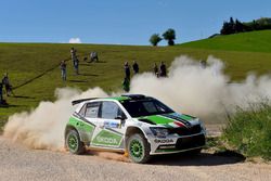 Umberto Scandola, Guido D'Amore, Skoda Fabia R5, Skoda Motorsport Italia