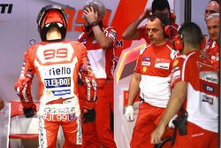 Jorge Lorenzo, Ducati Team, mit Luigi Dall'Igna