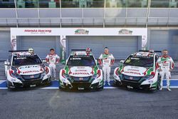 Ryo Michigami, Norbert Michelisz, Tiago Monteiro, Honda Racing Team JAS, Honda Civic WTCC