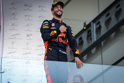 Race winner Daniel Ricciardo, Red Bull Racing