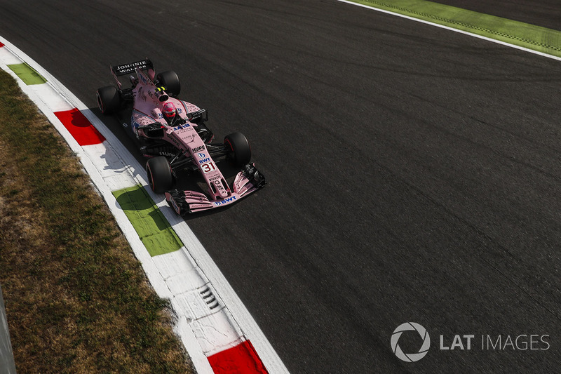 8. Естебан Окон, Sahara Force India VJM10 - 55