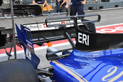 Sauber C36, la T-Wing