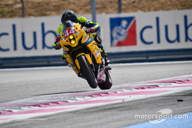 25. #44 No Limits Motor Team, Suzuki: Andrea Boscoscuro, Kevin Manfredi, Michael Mazzina