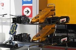 Renault Sport F1 Team RS17 nariz y ala delantera