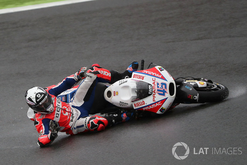 Scott Redding, Octo Pramac Racing crash