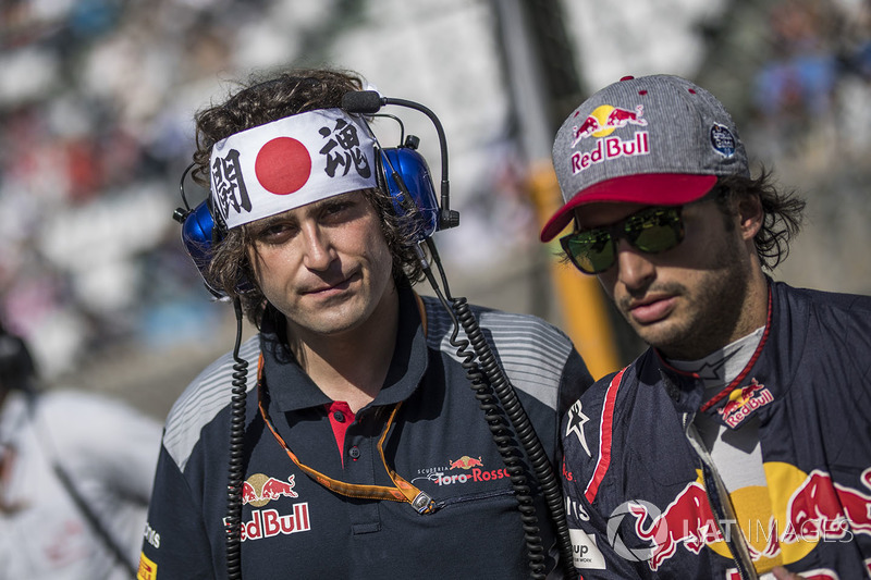 Carlos Sainz Jr., Scuderia Toro Rosso y Marco Matassa, Scuderia Toro Rosso