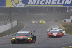 #93 Michael Shank Racing Acura NSX: Andy Lally, Katherine Legge, Mark Wilkins