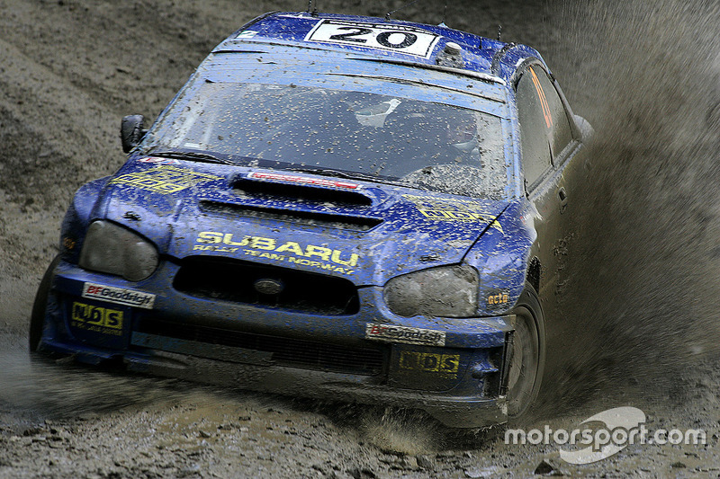 Mads Ostberg, Ole-Kristian Unnerud, Subaru Impreza WRC