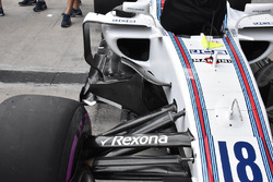 williams FW40 sidepod detail