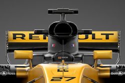 Renault RS17: Airbox