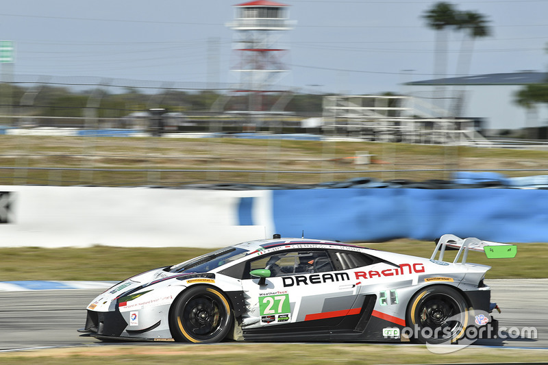 #27 Dream Racing Lamborghini Huracan GT3: Cedric Sbirrazzuoli, Lawrence DeGeorge, Paolo Ruberti