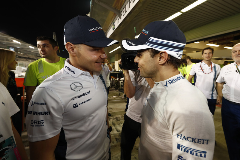 Valtteri Bottas, Williams y el equipo de decir un adiós encariñado a Felipe Massa, Williams, después