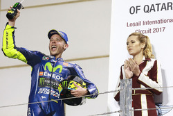 Podium: third place Valentino Rossi, Yamaha Factory Racing