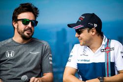 Fernando Alonso, McLaren, Felipe Massa, Williams