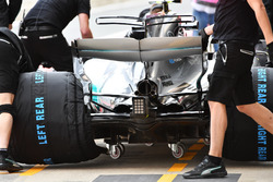 Valtteri Bottas, Mercedes-Benz F1 W08 rear