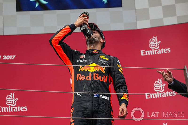 Podyum: 3. Daniel Ricciardo, Red Bull Racing