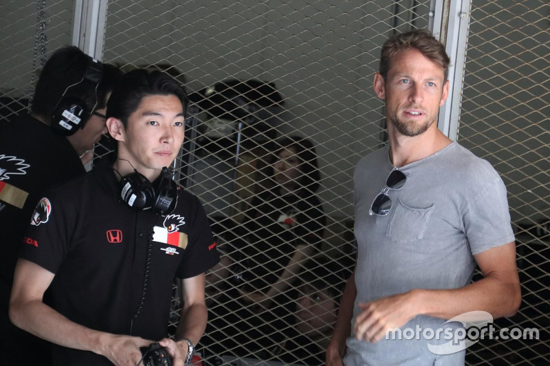 Jenson Button, #16 MOTUL MUGEN NSX-GT