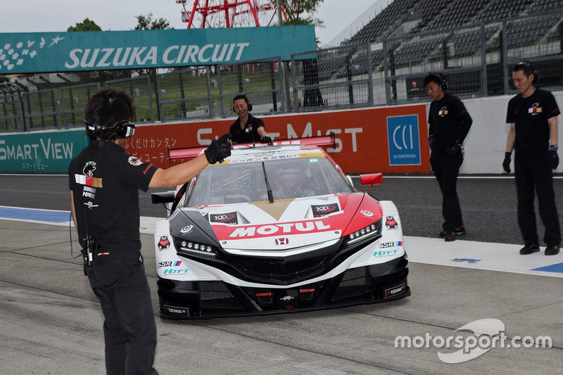 Jenson Button, #16 MOTUL MUGEN NSX-GT