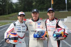 Neel Jani, Marcel Fässler und Sébastien Buemi