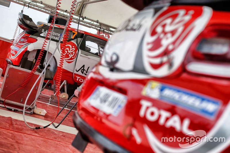 Stéphane Lefebvre, Gabin Moreau, Citroën DS3 WRC, Abu Dhabi Total World Rally Team