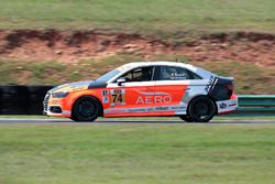 #74 Compass360 Racing Audi S3: Jim McGuire, Nico Rondet