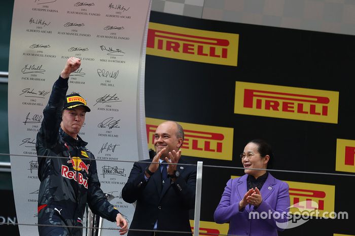 3. GP de China 2016: Daniil Kvyat (3º)