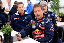 Sébastien Loeb, Team Peugeot Hansen, Timmy Hansen, Team Peugeot Hansen y Kevin Hansen, Peugeot Hanse