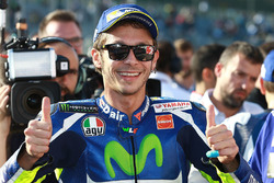 Polesitter Valentino Rossi, Yamaha Factory Racing